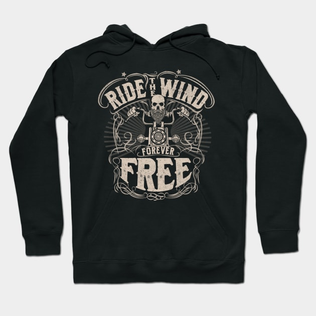 Ride the Wind, Forever Free Hoodie by BOEC Gear